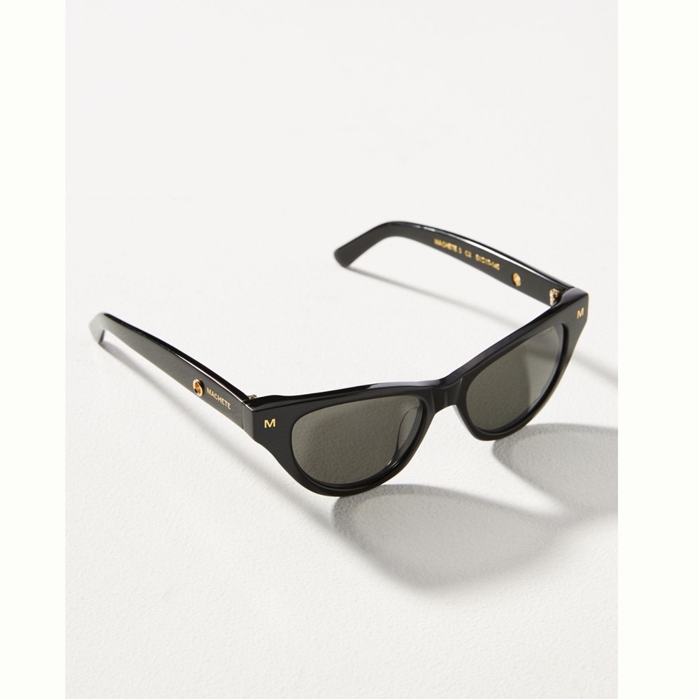 Machete Cat Eye Sunglasses Suzy New Rounded Black Anthropologie